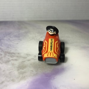 Vintage 1984 Tyco McDonald&#39;s Hamburgler Pull Back Action Toy Car Rare Fun Collectible Toy, Nostalgia