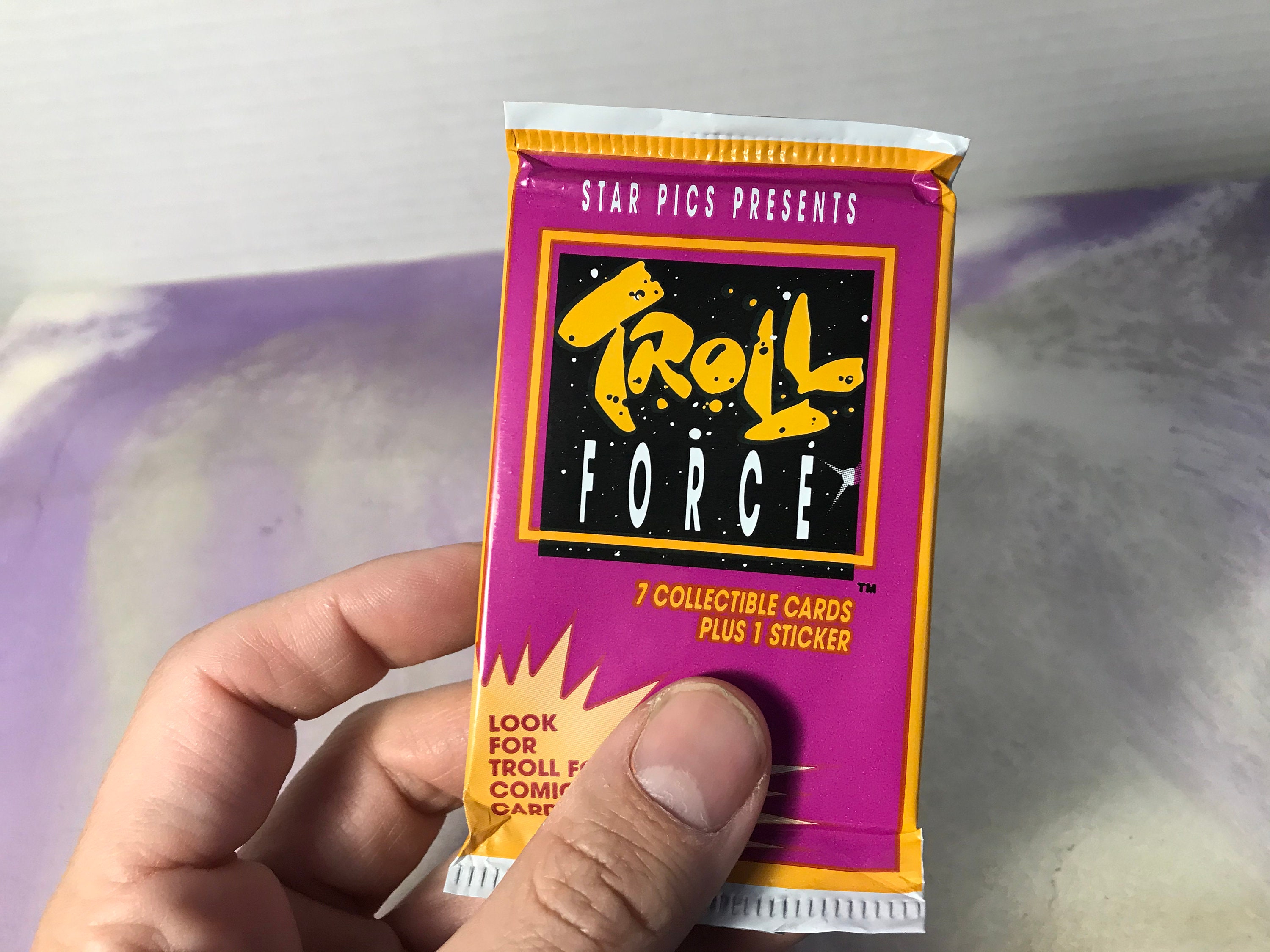 Vintage 1990's Troll Force Cartoon TV Show 1992 Trading - Etsy