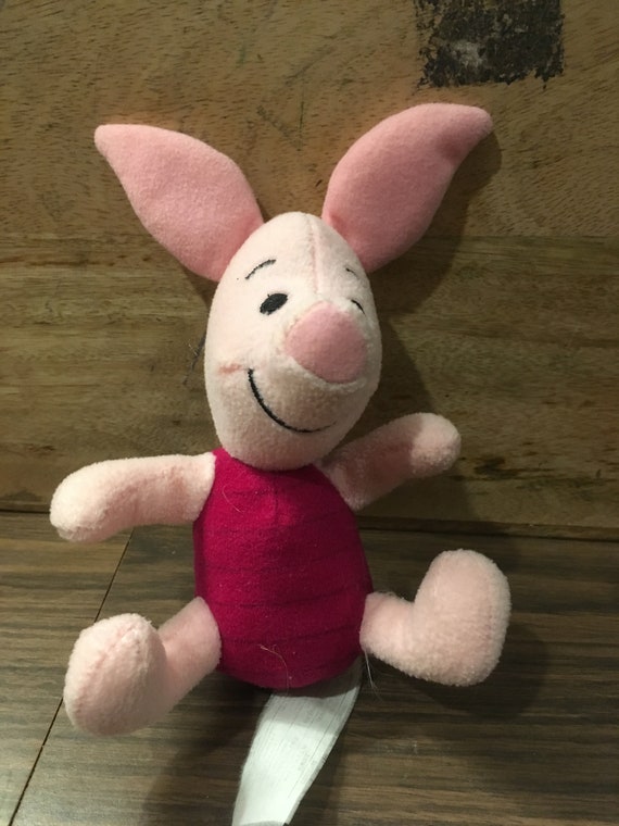 vintage piglet stuffed animal
