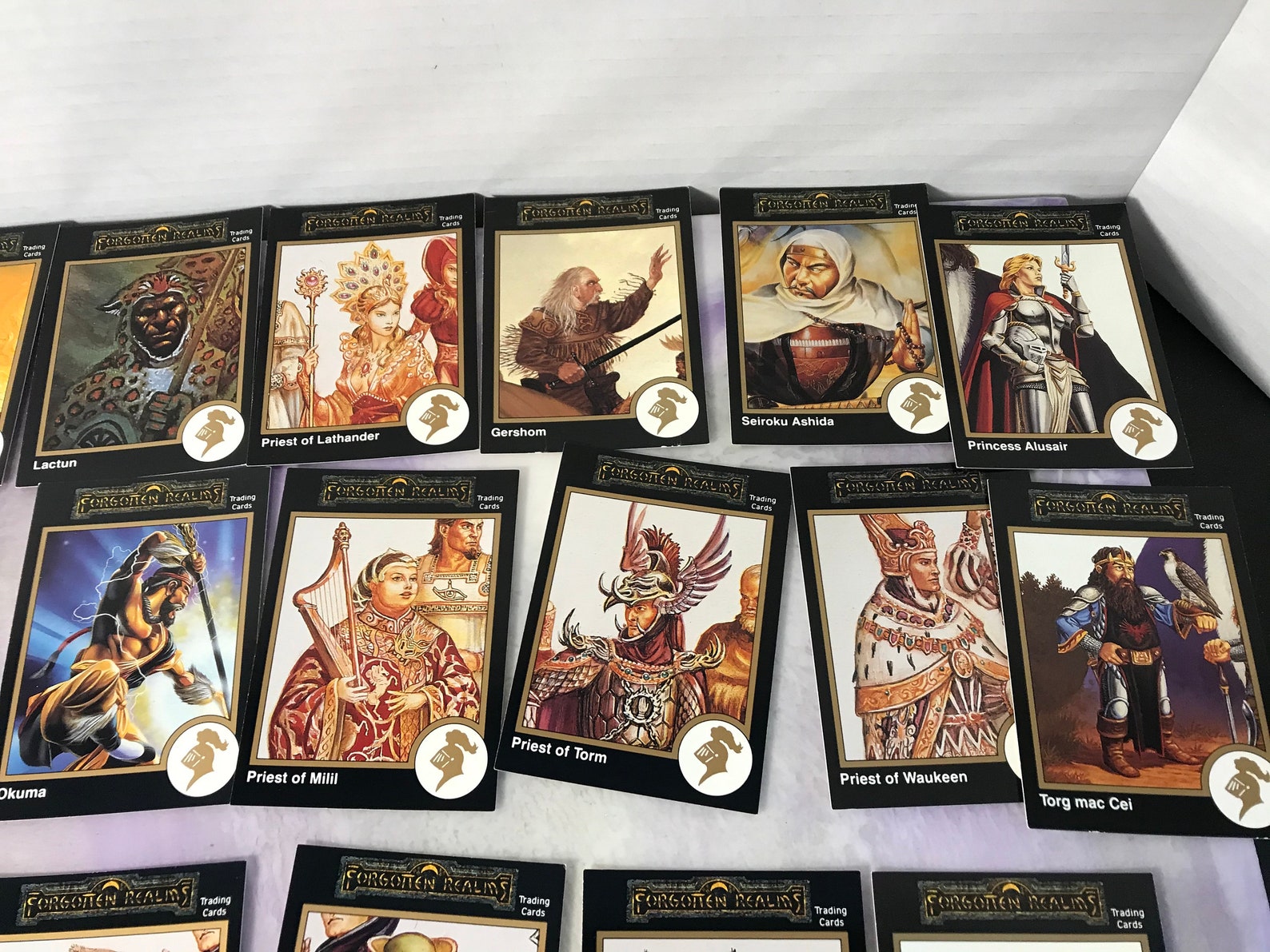 Vintage 1990s Advanced Dungeon and Dragons Card Game 20 Card Etsy