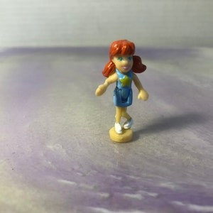 Vintage Polly Pocket Bluebird Dream Builder Mansion Figure Figure - Woman Figure- Rare Vintage Figure
