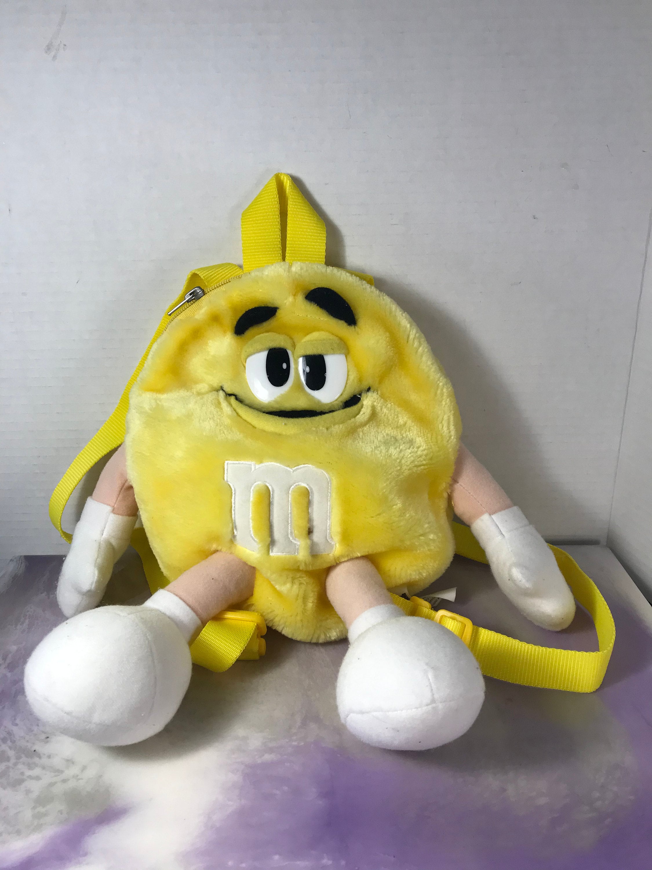 Vintage Used M&M Vintage Plush Backpack Official Yellow -  India