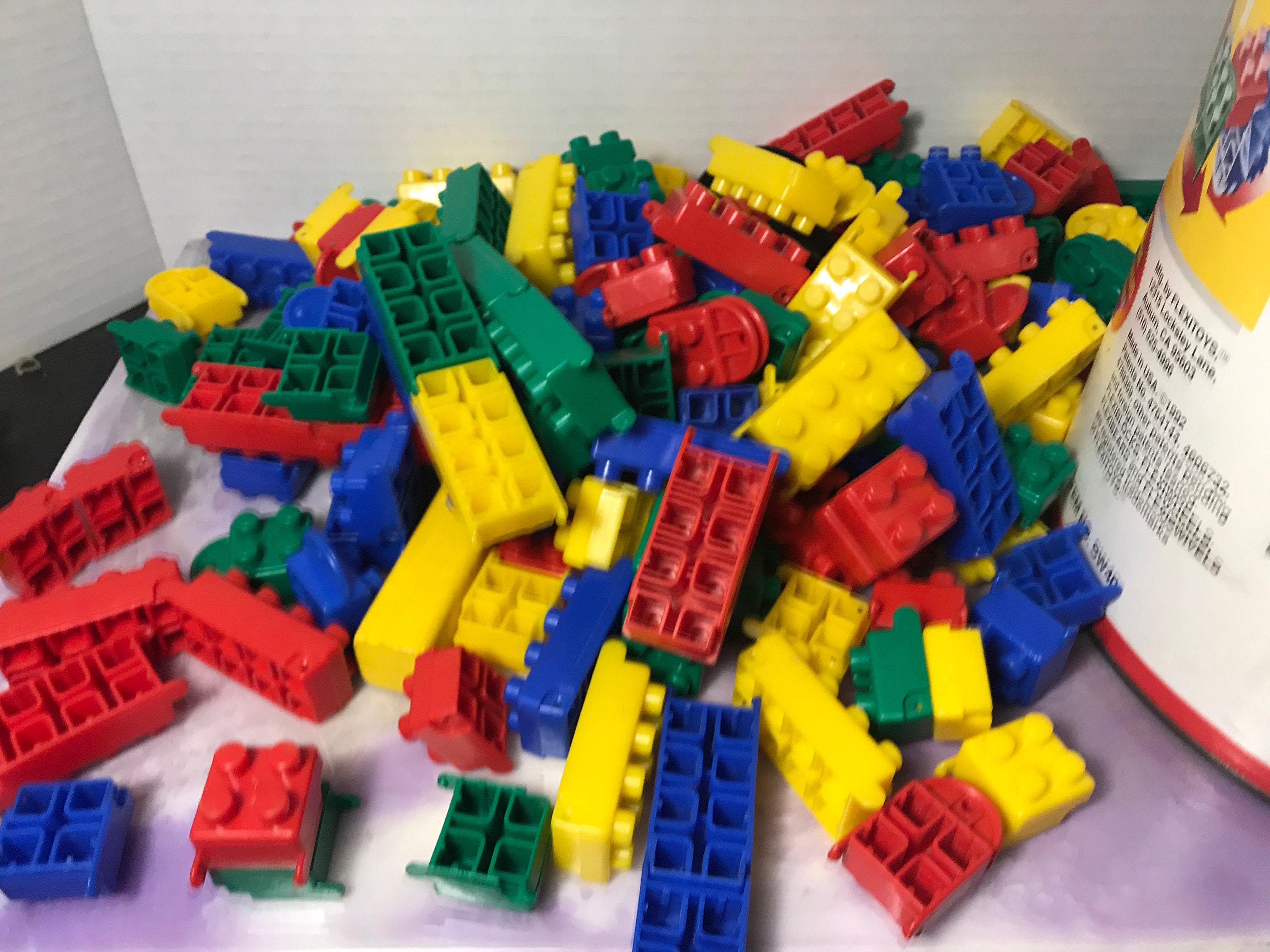 Vintage FLEXI BLOCKS 1990s Lego Styled Big Building Blocks - Etsy