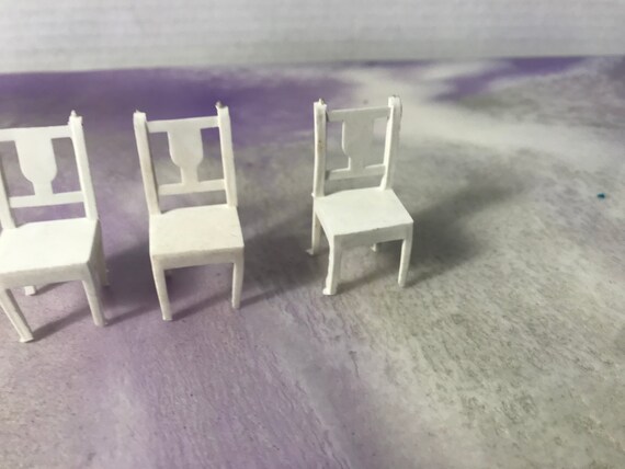 Vintage 1970's Fisher Price Styled Dollhouse Plastic Furniture