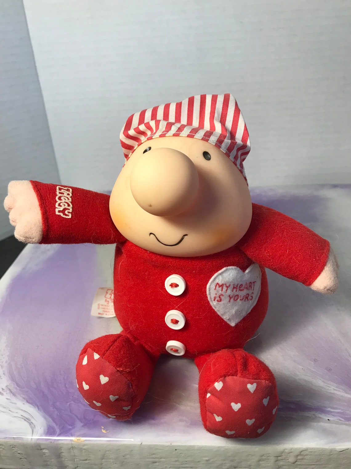 Vintage 1992 Vintage Ziggy Doll Valentines Peluche Il mio Etsy