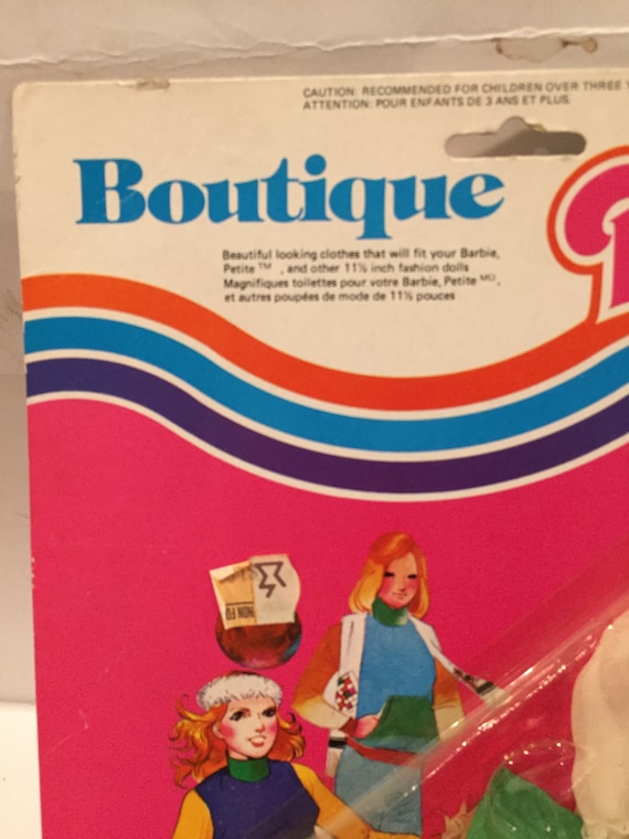 Vintage Original 1970s Petite Boutique Carded Outfit Fits Barbies Lot 2  Rare Vintage Barbie Clothing New in Packaging -  Hong Kong