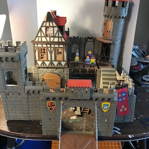 Gladys ske Ruckus Vintage Playmobil 3666 Knights Large Castle Medieval Set - Etsy