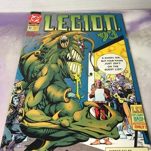 Vintage DC Comics L.E.G.I.O.N.  &#39;93  #61  -  Rare  Vintage 90&#39;s  DC Comic Book