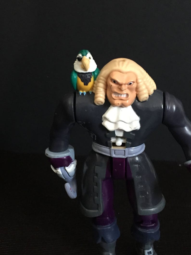Vintage 1991 Fox/'s Peter Pan and the Pirates Captain Hook Action Figure Loose Incomplete