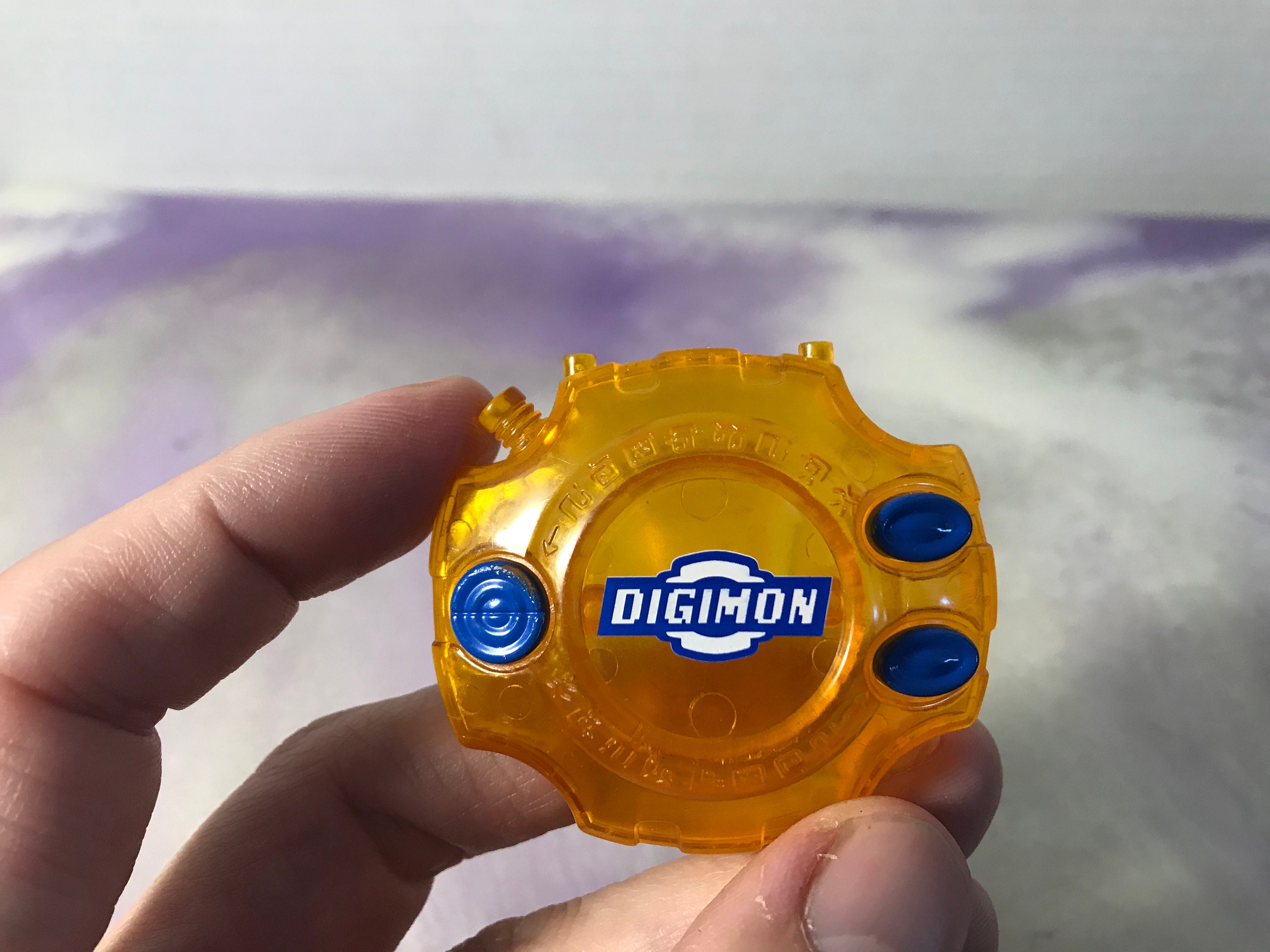 Bandai ~ Digimon 1999: - Digivice - Orange Hollow Shell