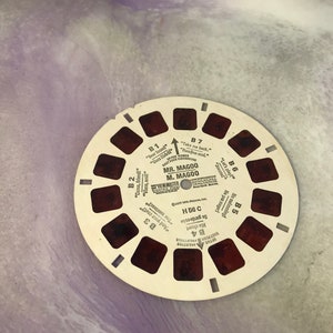 Vintage Sawyer's View-Master ViewMaster Reels - Mr. Magoo - Awesome Viewmaster Nostalgia