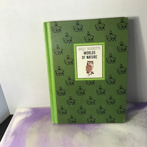 Vintage The Wonderful Worlds Of Walt Disney - Worlds of NATURE -  Golden Press 1965 - Rare Disneyland Hardcover Nostalgia