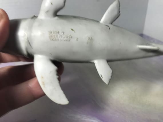 ヴィンテージ 中国製 タイガーシャーク - PVC プラスチック サメ