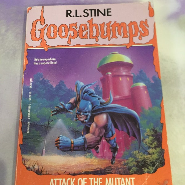 Vintage Attack of the Mutant (Goosebumps - 25 ) de R.L. Stine (Libro de tapa de papel) - Vintage 90's Kids Novel