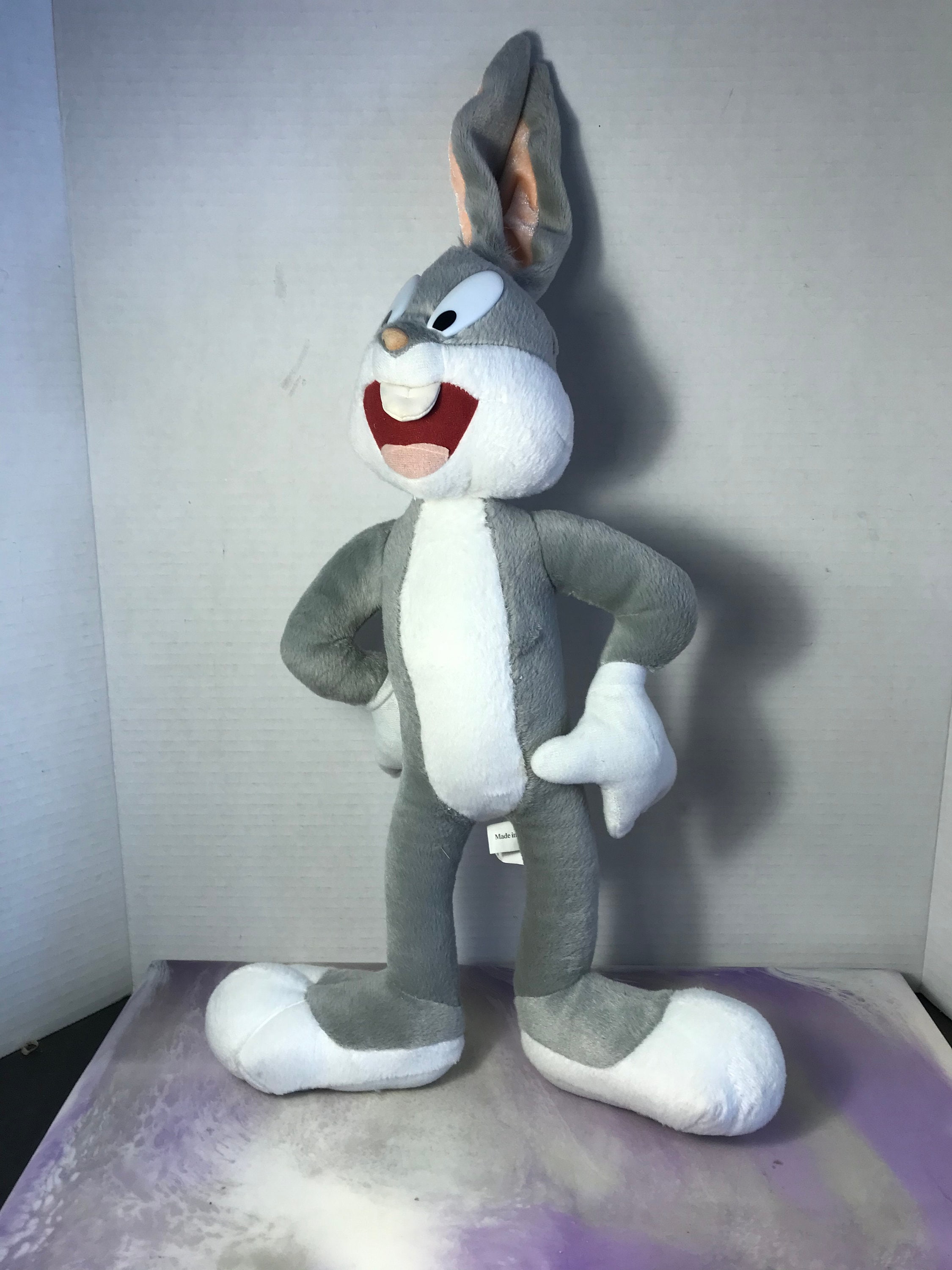 bugs bunny looney tunes soft plush with bendable ears - 15 inches - Walmart .com