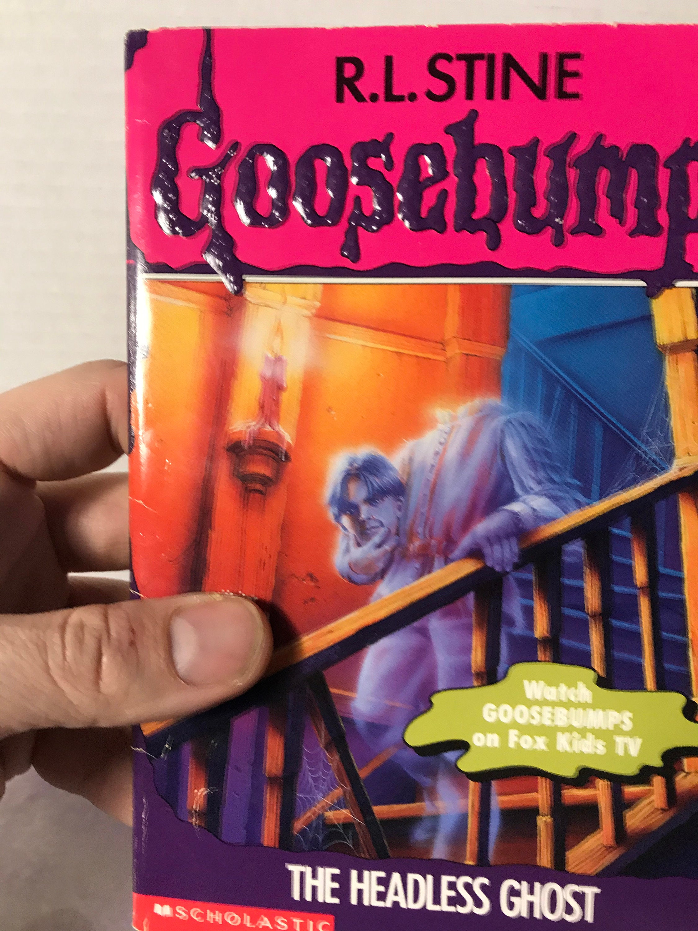 Lot Of 2 HC Goosebumps R.L. Stine Books Most Ghostly Books 1 & 4 FREE  SHIPPING