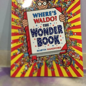 Where&#39;s Waldo Vintage The Wonder Book by Martin Handford (1992, Softcover) Book - Vintage Children&#39;s Search and Find Book