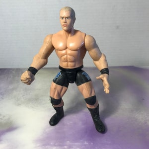 Vintage 90&#39;s WWE Loose - Job Squad Hardcore Holly Action Wrestling Figure Jakks Titan Tron Live