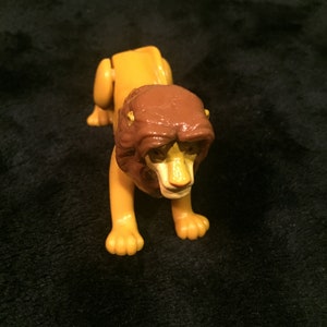 Vintage Lion King Figure Adult Simba! Disney Lion King Burger King Figure Cake Topper! Lot 3