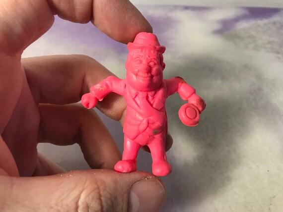 ヴィンテージ 1983 ローレル＆ハーディ - 消しゴムフィギュア - 希少な