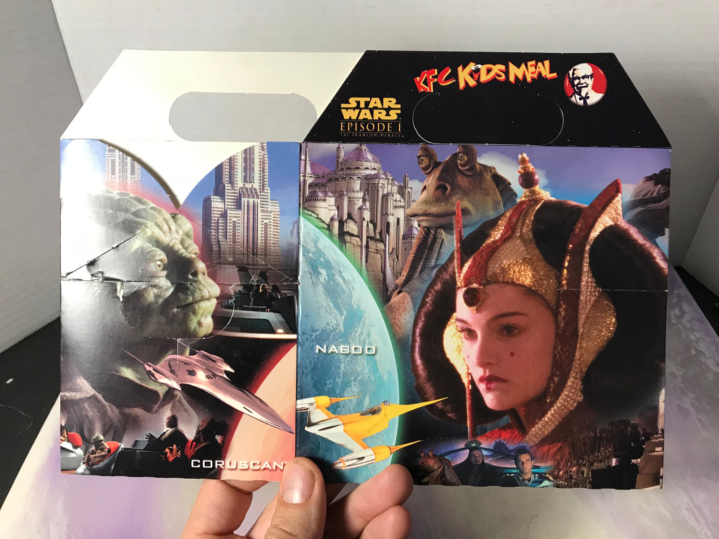 Vintage 1998 Episode 1 Star Wars Vintage KFC Kids Meal Collector 