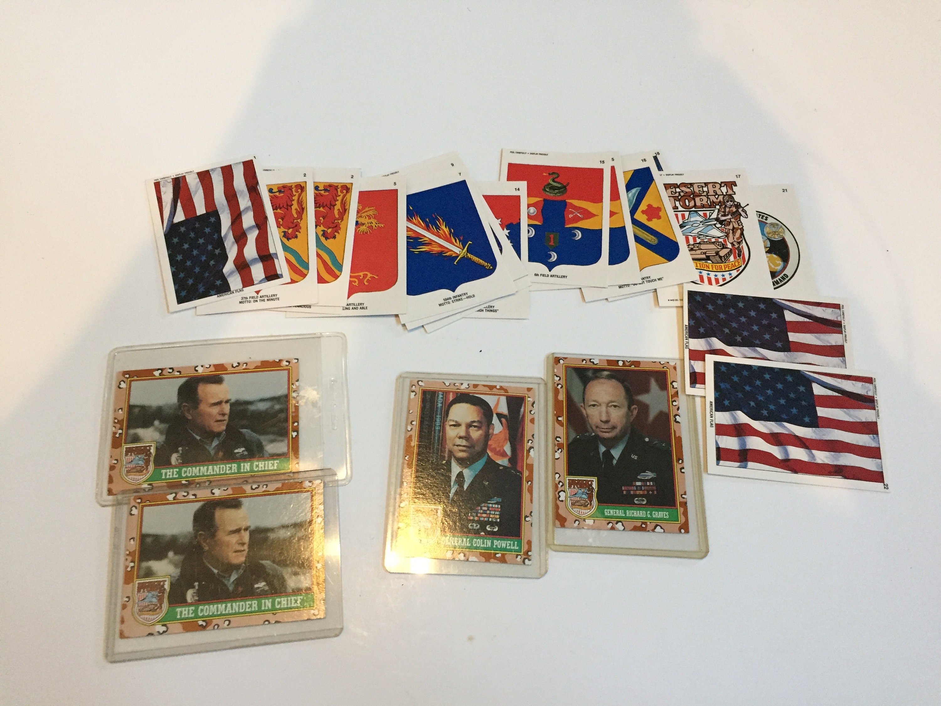Vintage Lot of Collectible Desert Storm Trading Cards 1991 Pro - Etsy