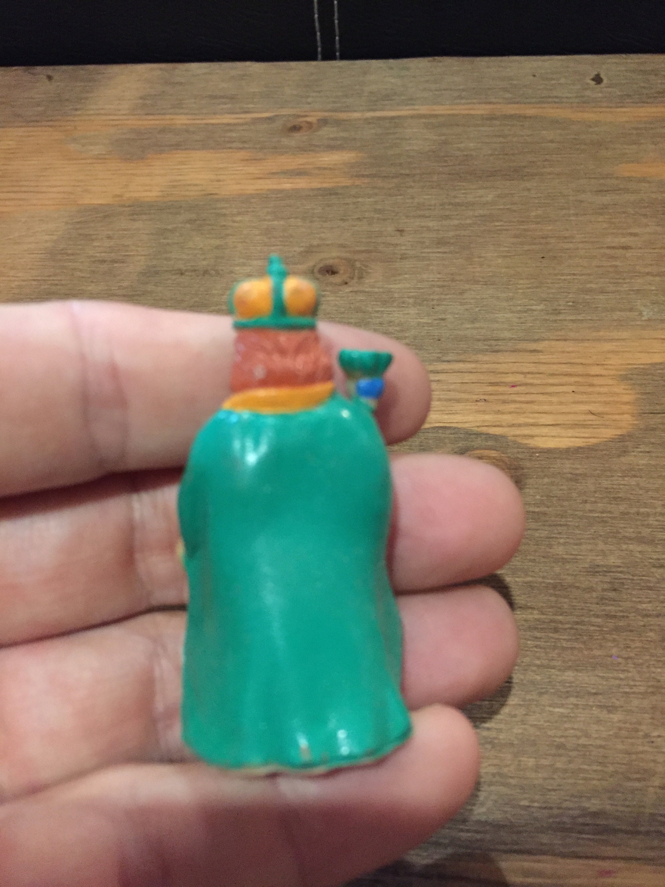 Vintage 1987 Soma Toys King With Sceptre PVC Figure / Cake Etsy