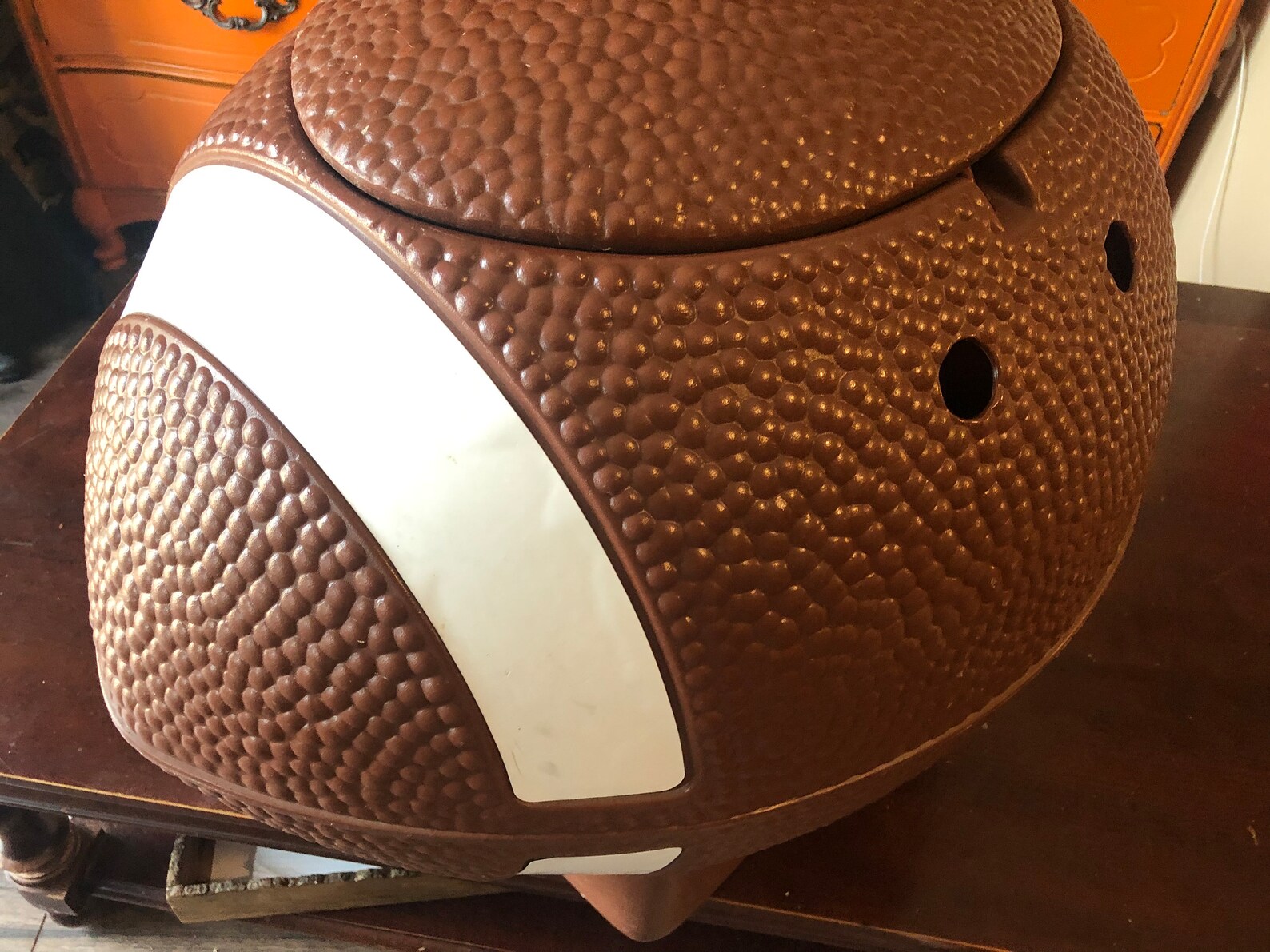 Vintage Little Tikes Football Toy Box Chest Cooler Tailgating Etsy