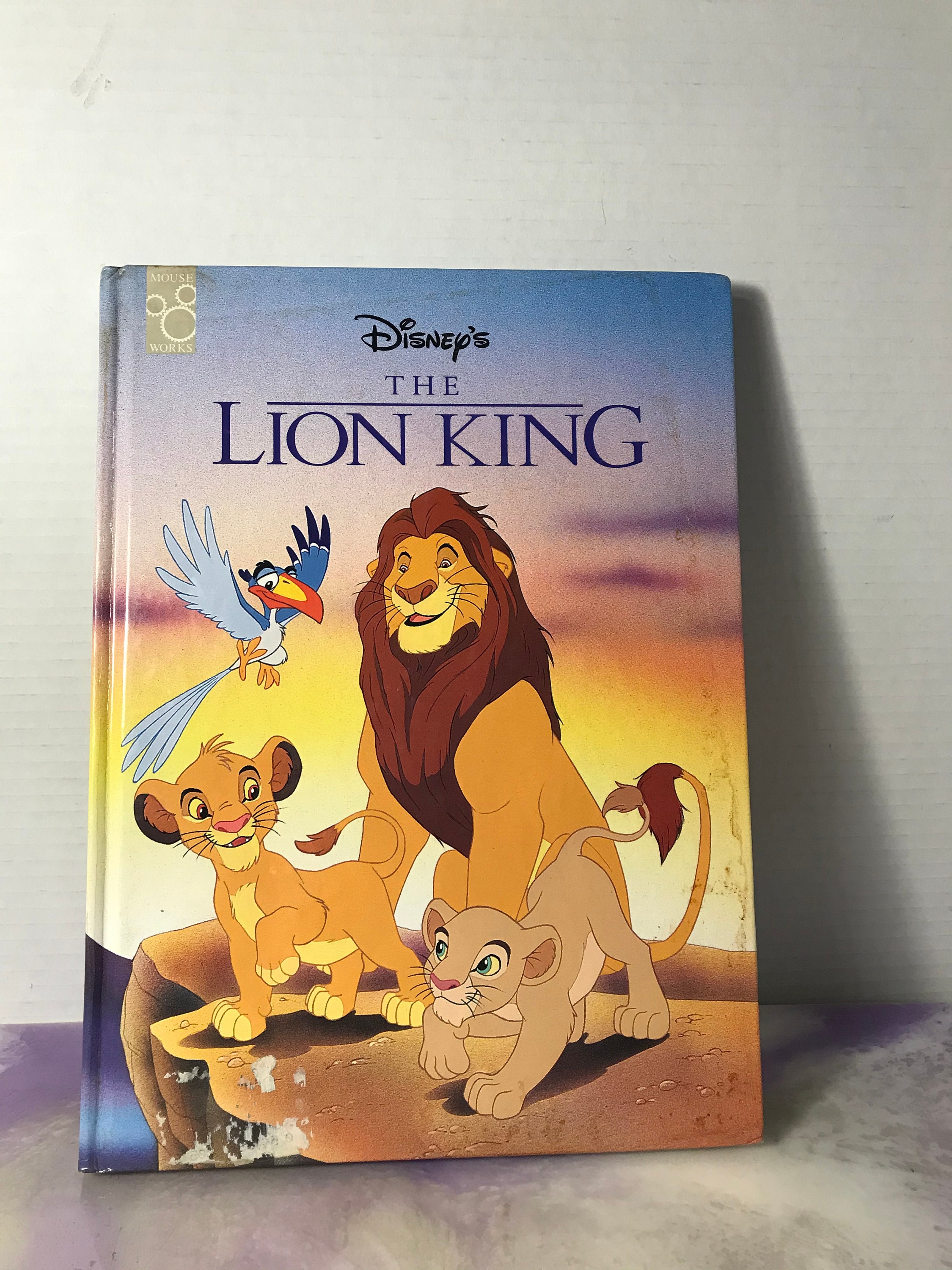 Walt Disney's Classic Series the Lion King (HC 1990's) Illustrated