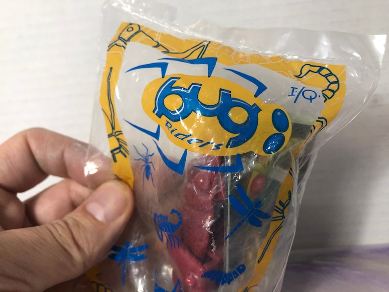 Vintage 1998 BRAND NEW Burger King Kids Club Bug Riders I/Q - Etsy