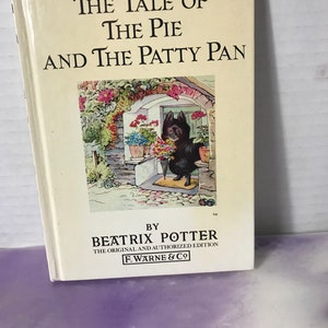 Vintage The Tale of The Pie and the Patty Pan - By Beatrix Potter - Children&#39;s Story Hardcover Book - Vintage Peter Rabbit Nostalgia
