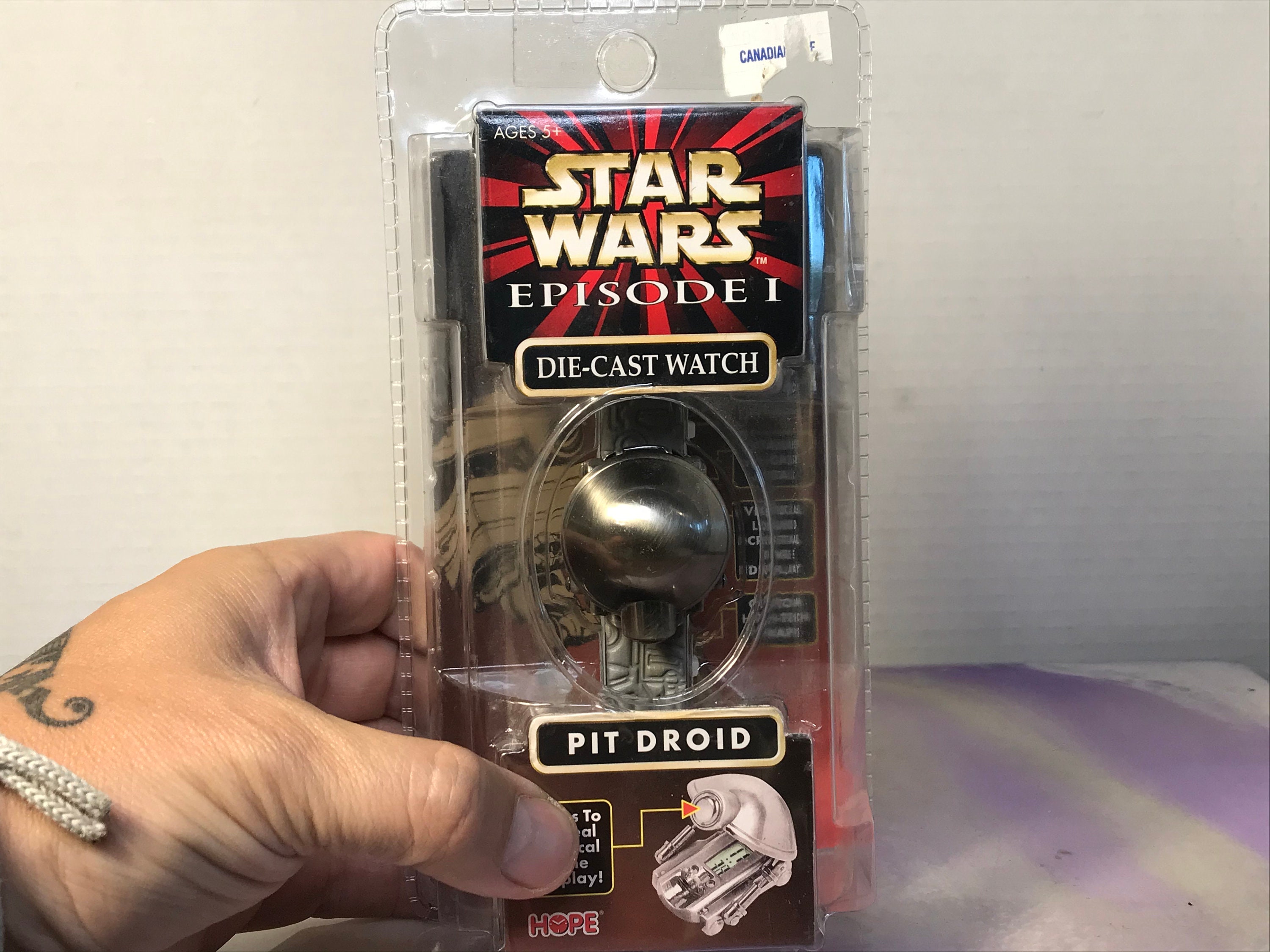 STAR WARS「EPISOD 1」WATCH Star Wars Episode 1 Space Battle Wrist Watch - Rotating