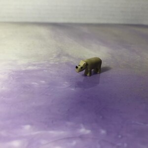 Vintage Polly Pocket Styled Figure / Accessory - Mini Rhino - Rare Vintage Polly Pocket Figure Toys