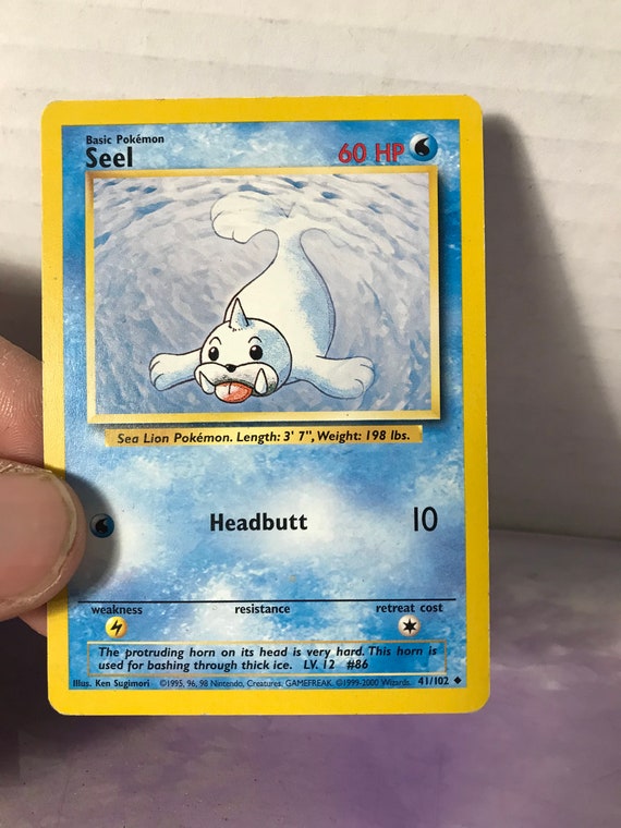 2016 seel pokemon card value Pokemon - Seel (28/108)