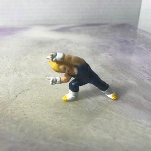 Vintage Dragonball Z Miniature Dragon Ball Z  1inch Figure  - Mighty Max/ Polly Pocket Styled Miniature Figure.