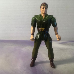Vintage 1991 Hook Film - Air Attack Peter Pan Action Figure - Peter Pan Hook Robin Williams Figure