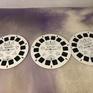 Vintage Sawyer&#39;s View-Master ViewMaster Reels - Teenage Mutant Ninja Turtles 3 Reel Set  - Awesome Viewmaster Nostalgia