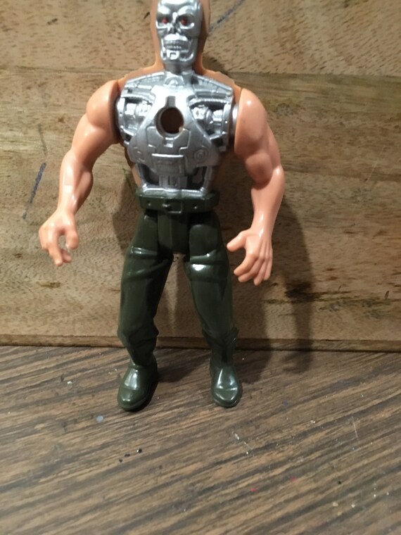 Vintage 1991 Kenner Battle Damaged Terminator 2 T2 Action