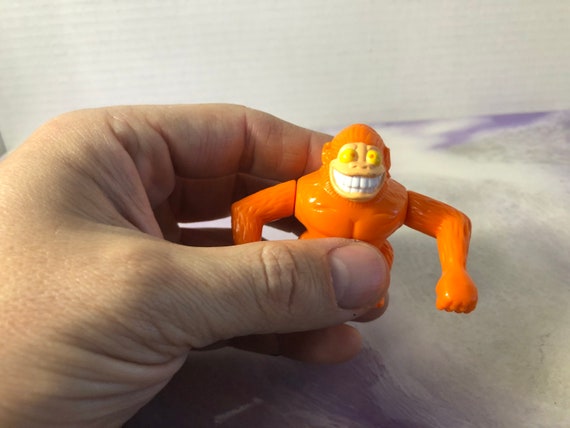 Vintage 1997 Paragon Inc - Wind up Orange Gorilla - Rare Vintage