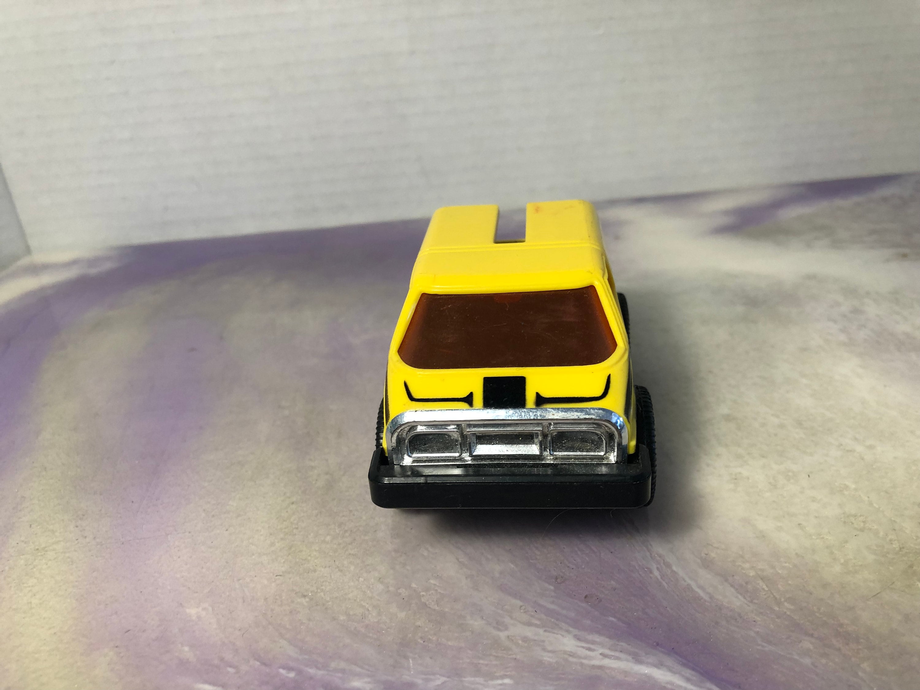 旧バンダイ【 フォード マスタング青】ブリキ自動車 tin toy car 箱付