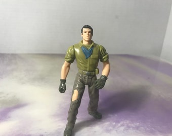 Action figure giocattolo rara d'epoca di Jurassic Park 3 - Action figure del film Jurassic Park - Kenner - Action figure vintage rara