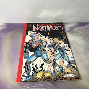 Vintage Dark Horse Comics - John Byrne&#39;s Next Men #1 Rare Vintage DC Dark Horse Nostalgia Comic Book