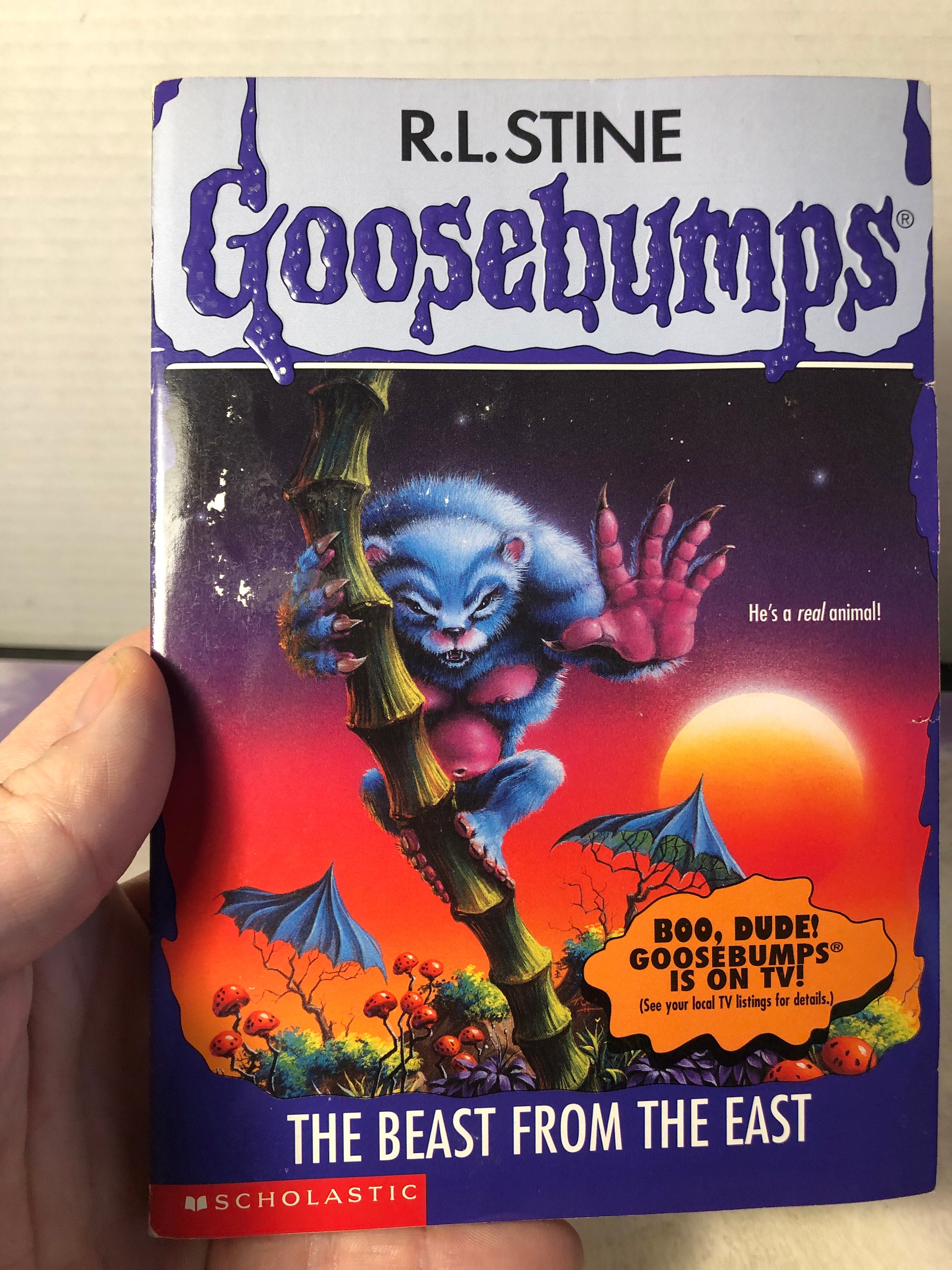 Vintage The Beast From The East Goosebumps By R L Stine Etsy
