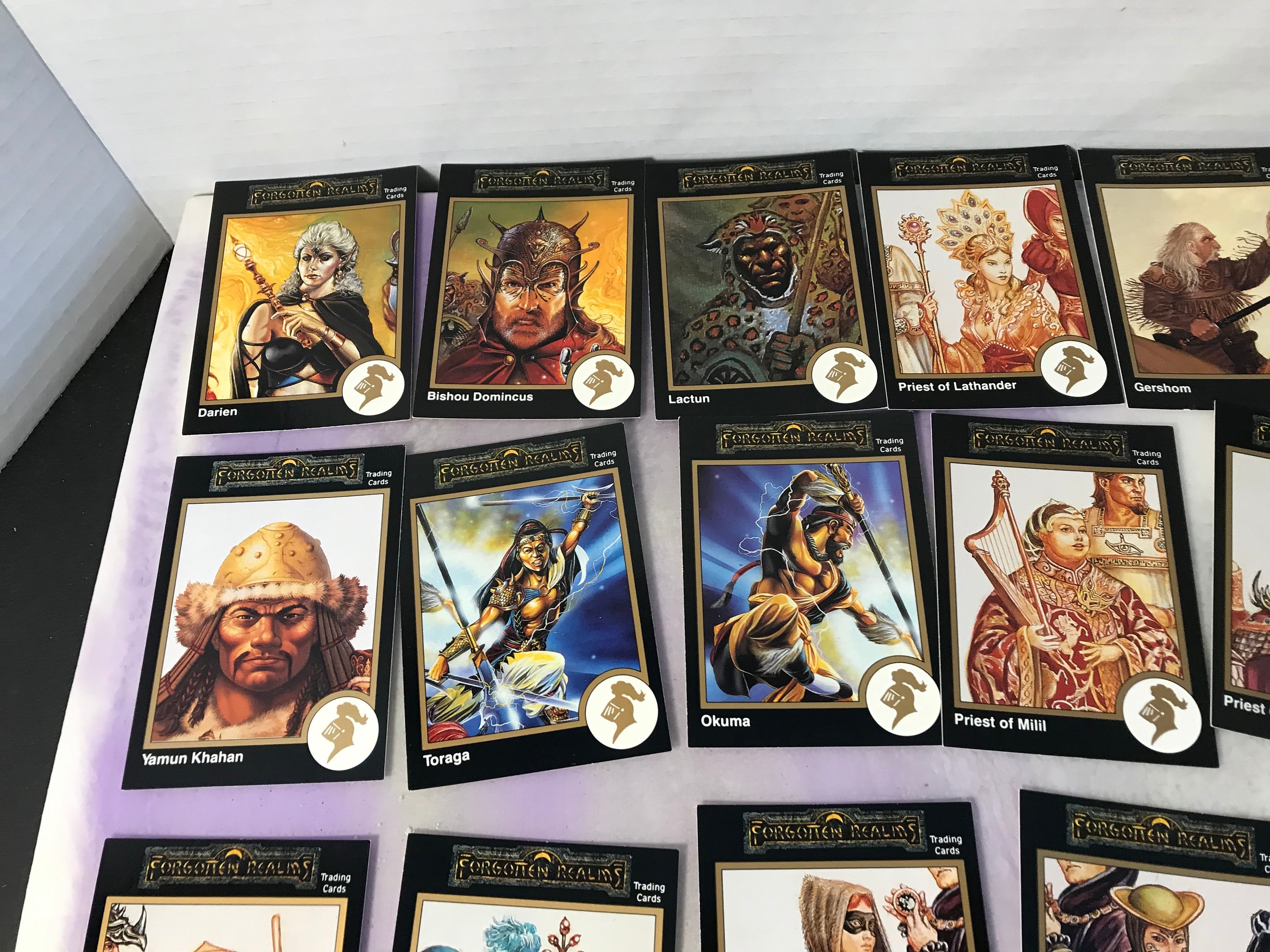 Vintage 1990s Advanced Dungeon and Dragons Card Game 20 Card Etsy España