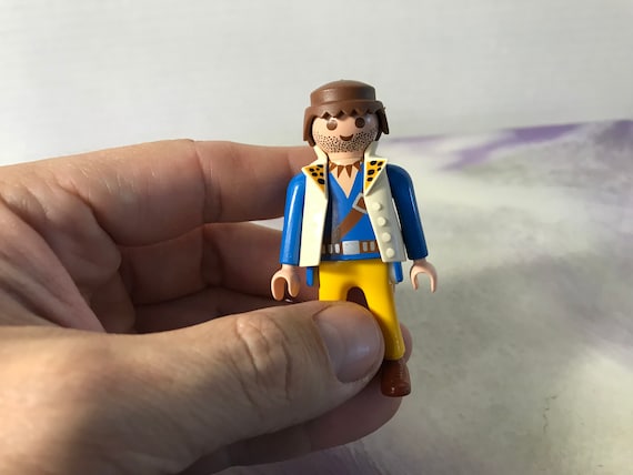 Vintage Playmobil Pirate Figure 90 s Playmobil Pirates Set Figure Rare Vintage Nostalgia Etsy UK