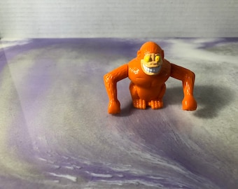 Vintage 1997  Paragon Inc - WInd Up Orange Gorilla - Rare Vintage 1990's Burger King Toy