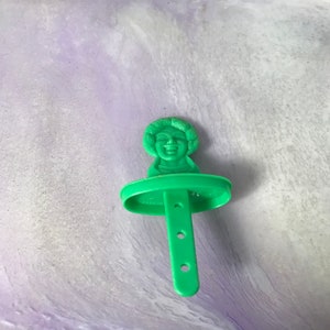 Vintage Ronald Mcdonald&#39;s Happy Meal Toy Green Ronald Mcdonald Popsicle Stick - Vintage Mcdonald&#39;s Nostalgia!