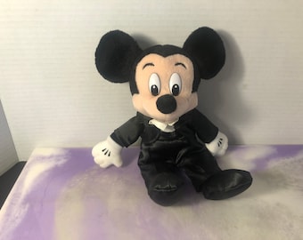 Rare Vintage Walt Disney Official Mickey Mouse Plush Stuffed Animal GROOM Mickey - Vintage Mickey Mouse Nostalgia