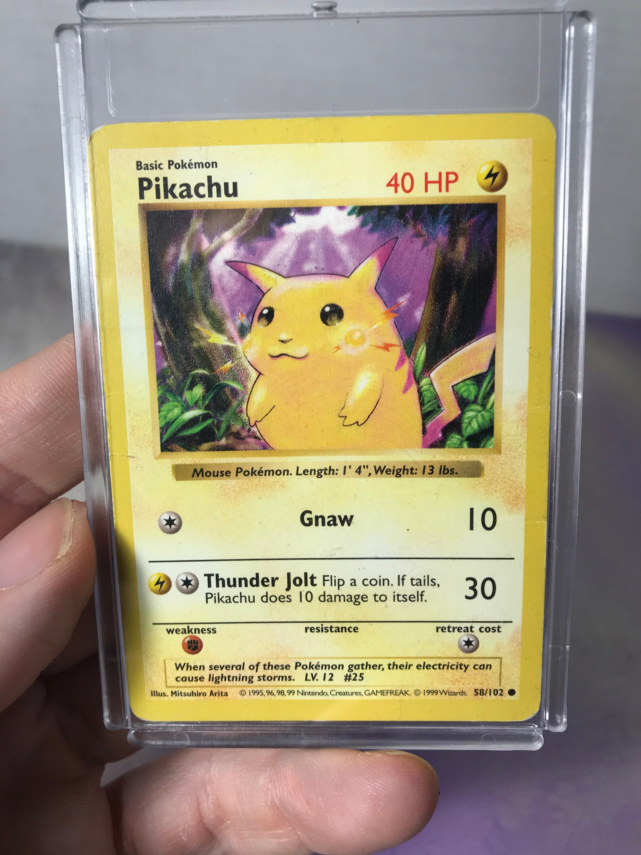 Pikachu Pokemon Card 1st Edition