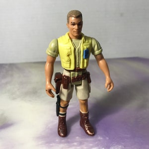 Vintage Rare Toy Jurassic Park Series 1 Robert Muldoon - Jurassic Park Movie Figure - Kenner 1994 -